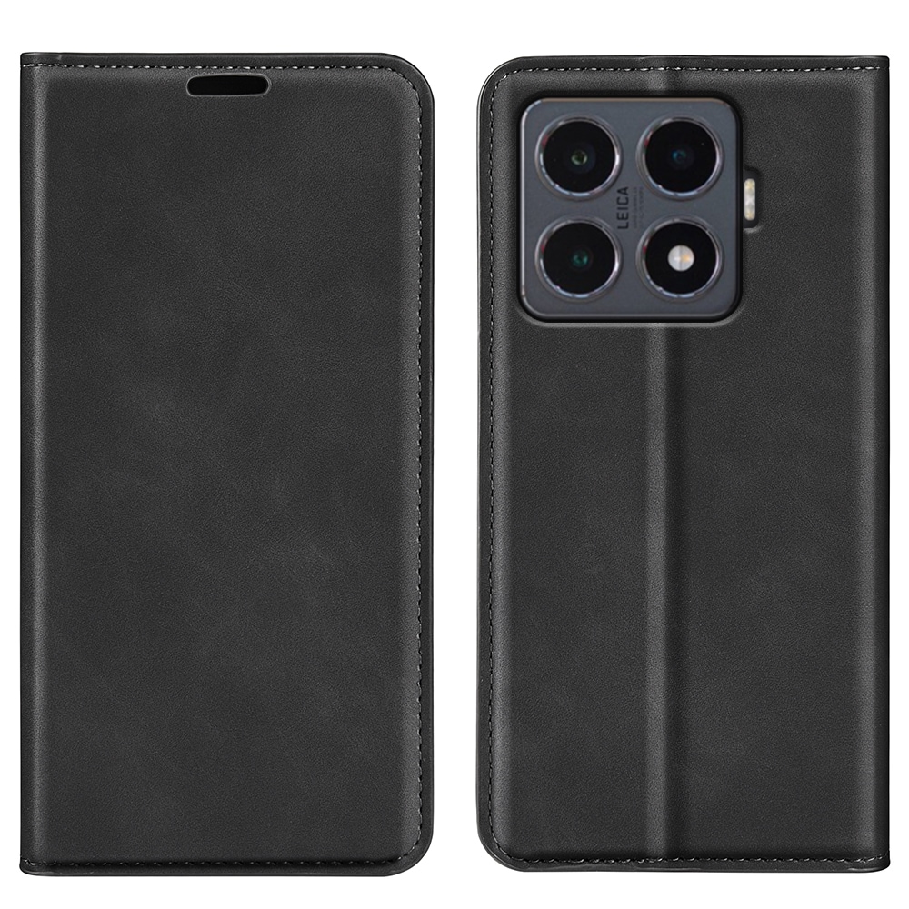Xiaomi 15T Pro Slimmat fodral med kortfack, Svart