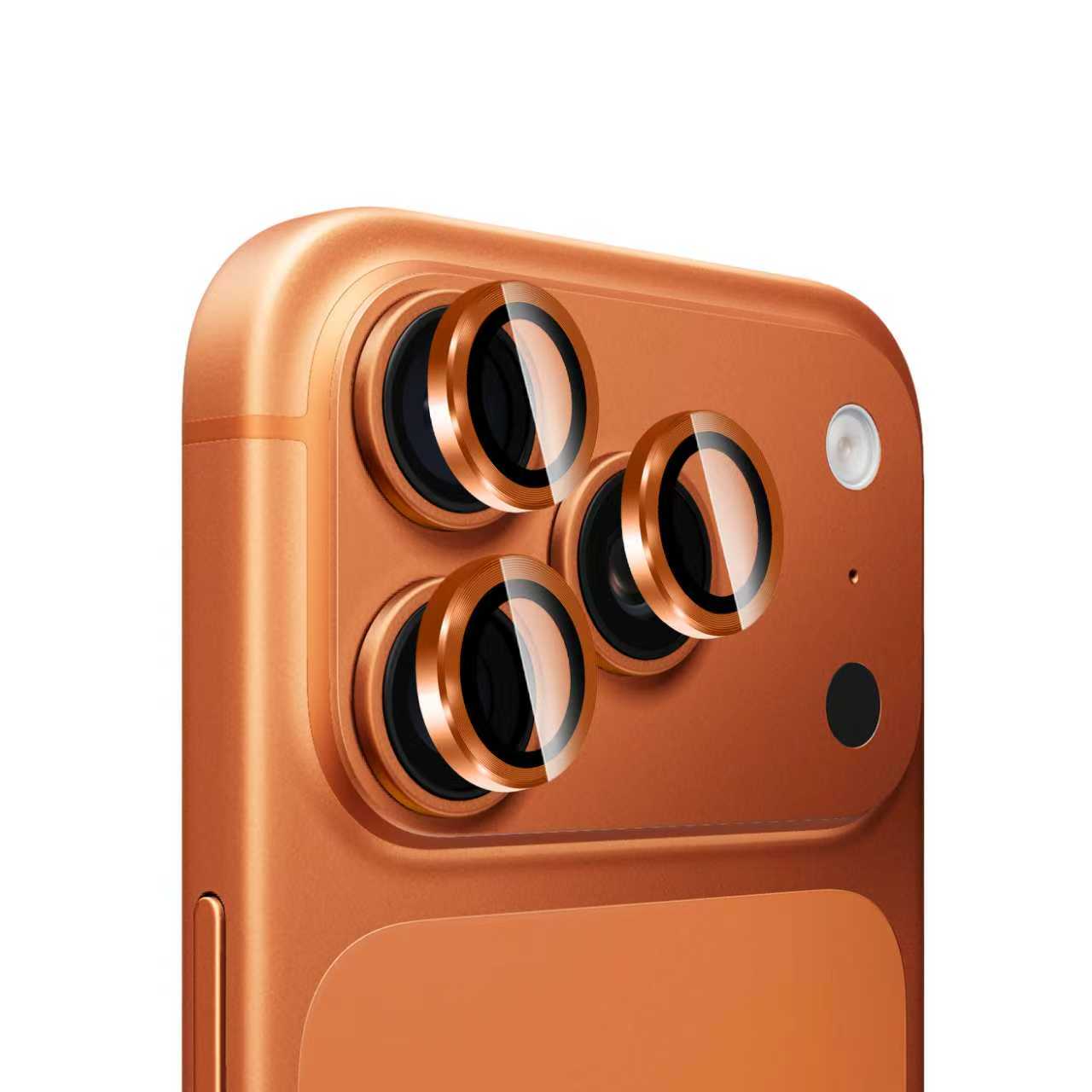 Linsskydd Metall iPhone 17 Pro Max, Orange