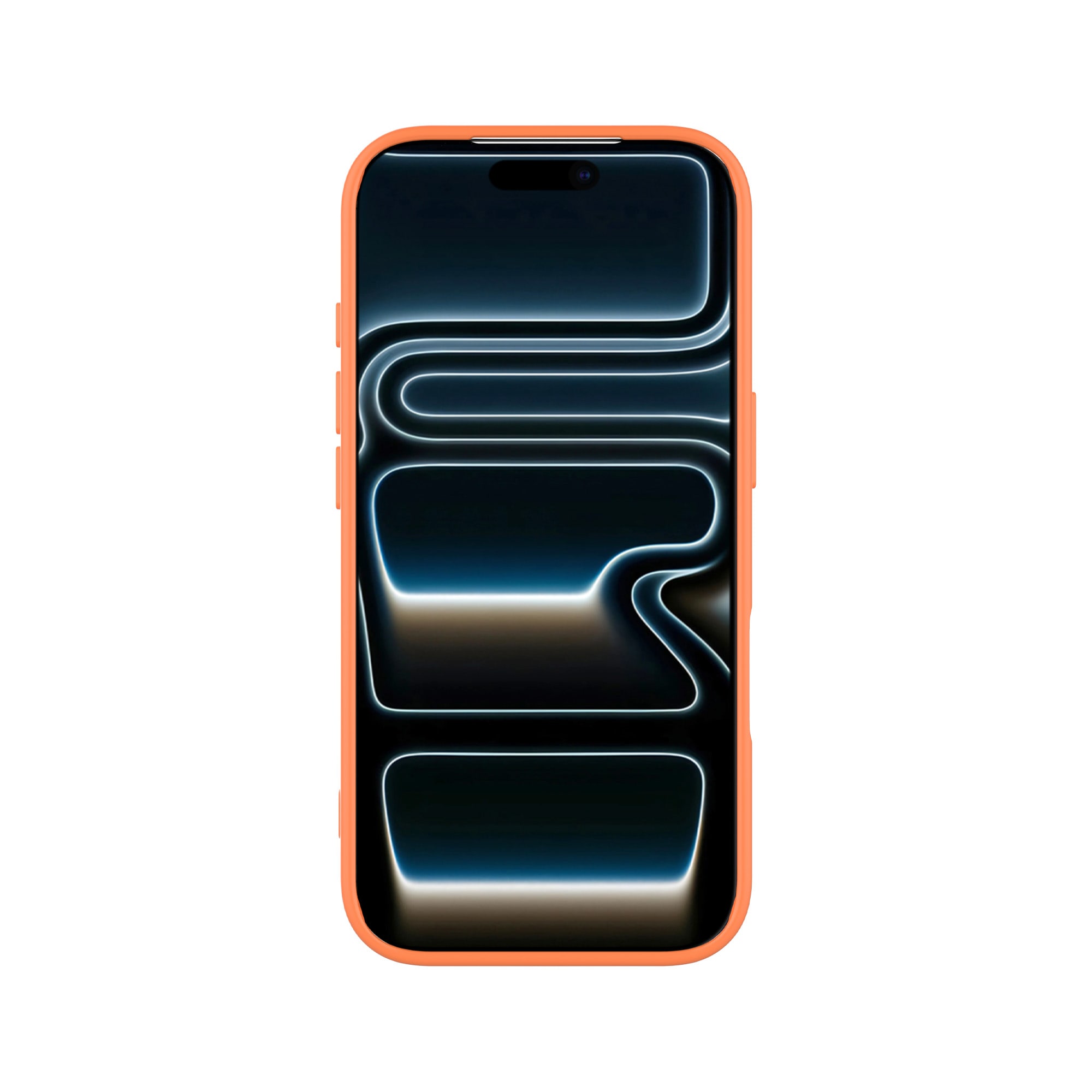 iPhone 17 Pro Max Hybrid-skal Magnetisk, Frosted Orange