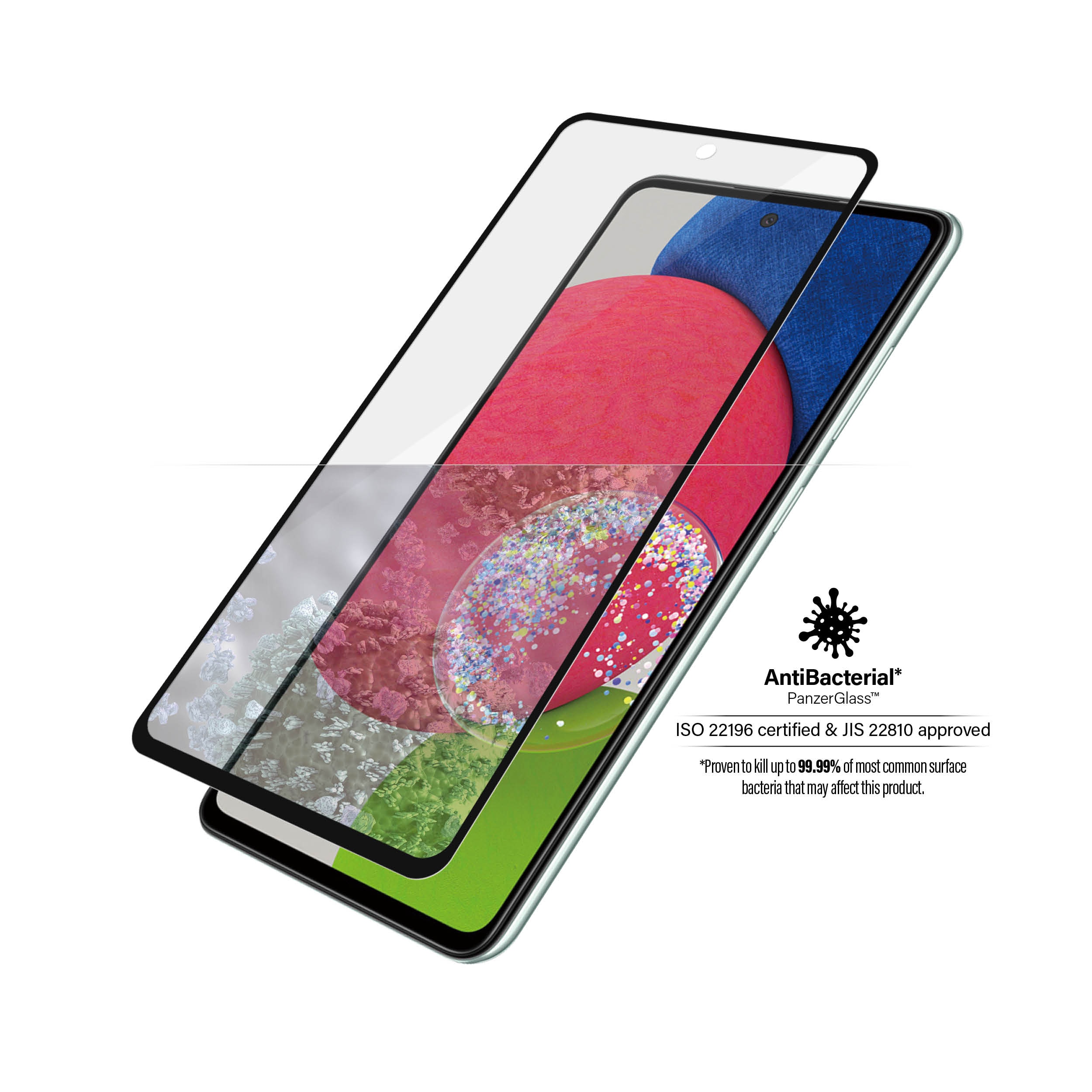 Samsung Galaxy A53 Skärmskydd i reptåligt härdat glas - Edge-to-Edge