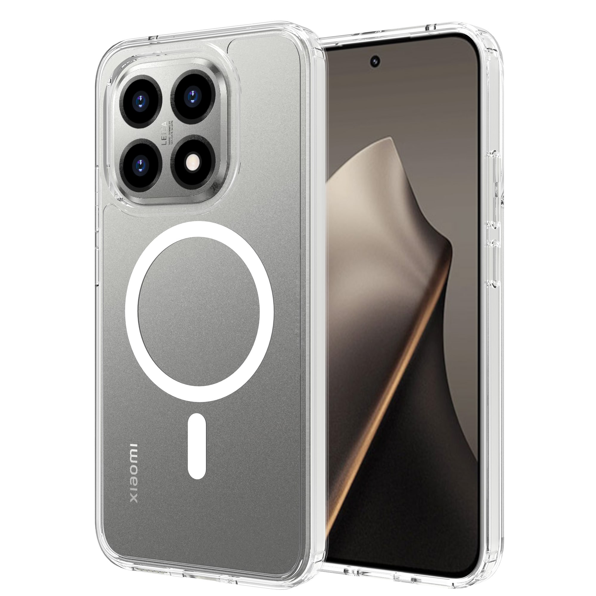 Xiaomi 15T MagSafe Hybrid-skal, Genomskinlig
