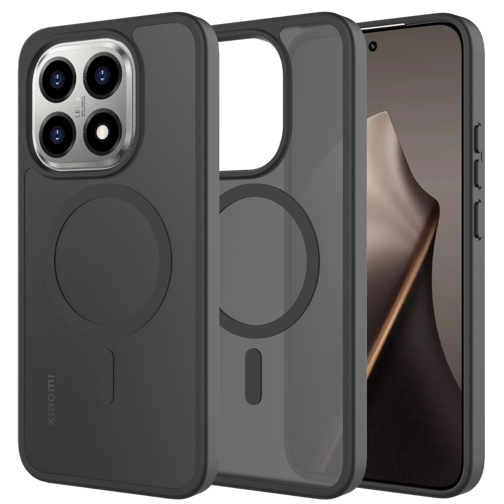 Xiaomi 15T Hybrid-skal Magnetisk, Frosted Black