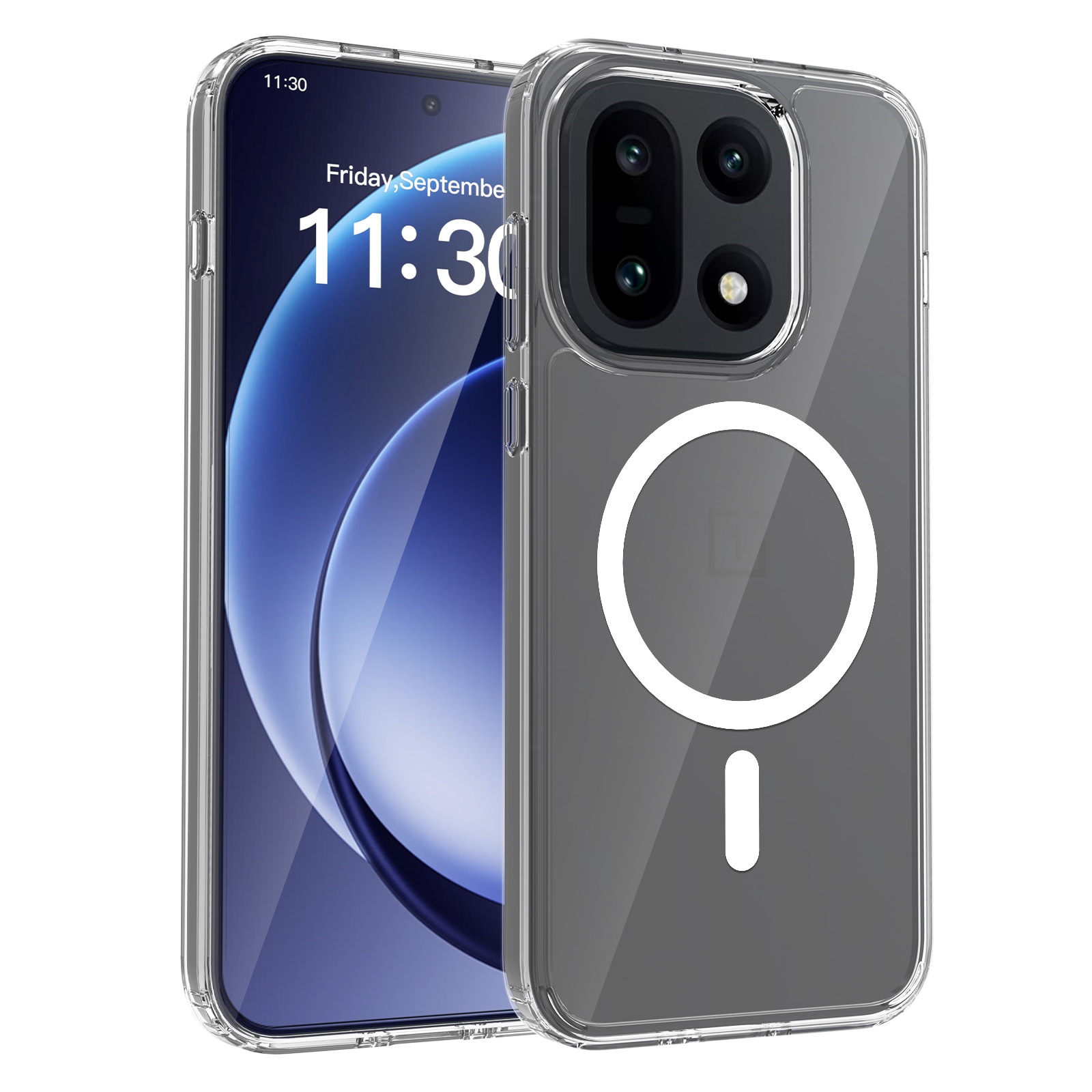  OnePlus 15 MagSafe Hybrid-skal, Genomskinlig