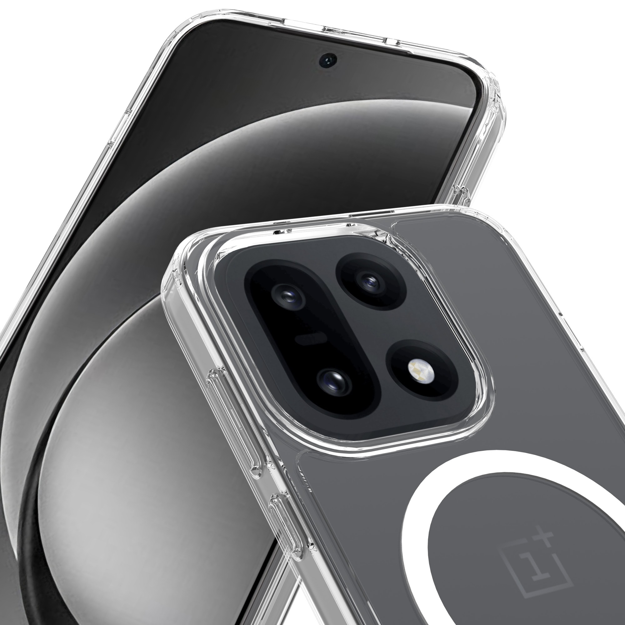  OnePlus 15 MagSafe Hybrid-skal, Genomskinlig