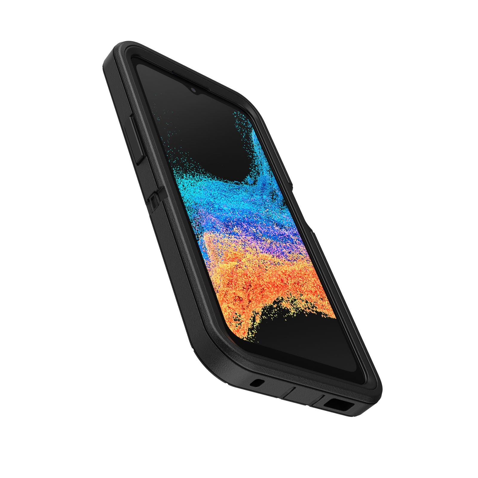 Samsung Galaxy Xcover 6 Pro Defender - Robust mobilskal med hög skyddsfaktor, svart