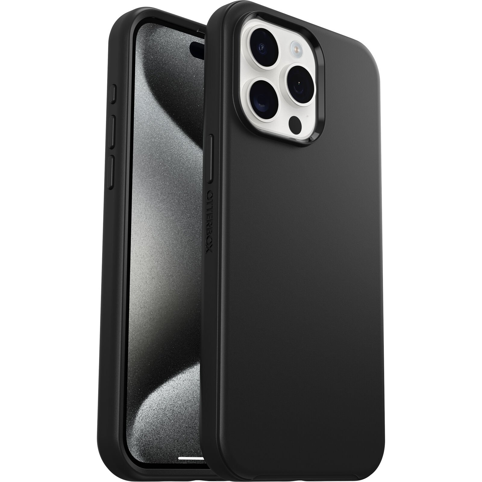 iPhone 15 Pro Max Stöttåligt MagSafe-skal Symmetry Plus, svart