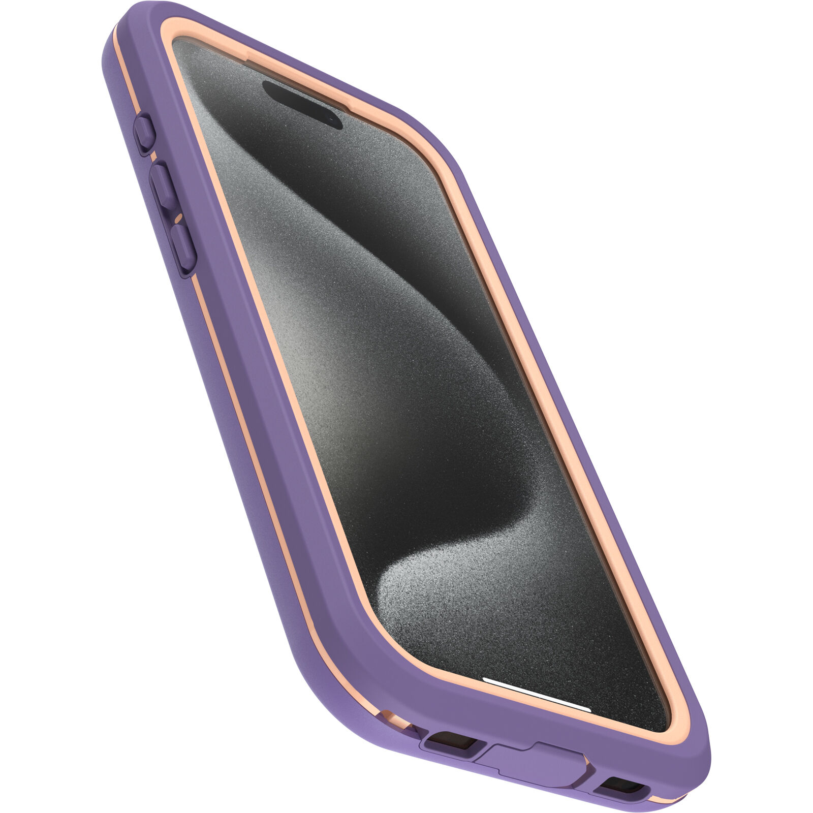 iPhone 15 Pro FRE Mobilskal med MagSafe och Maximalt skydd, lila