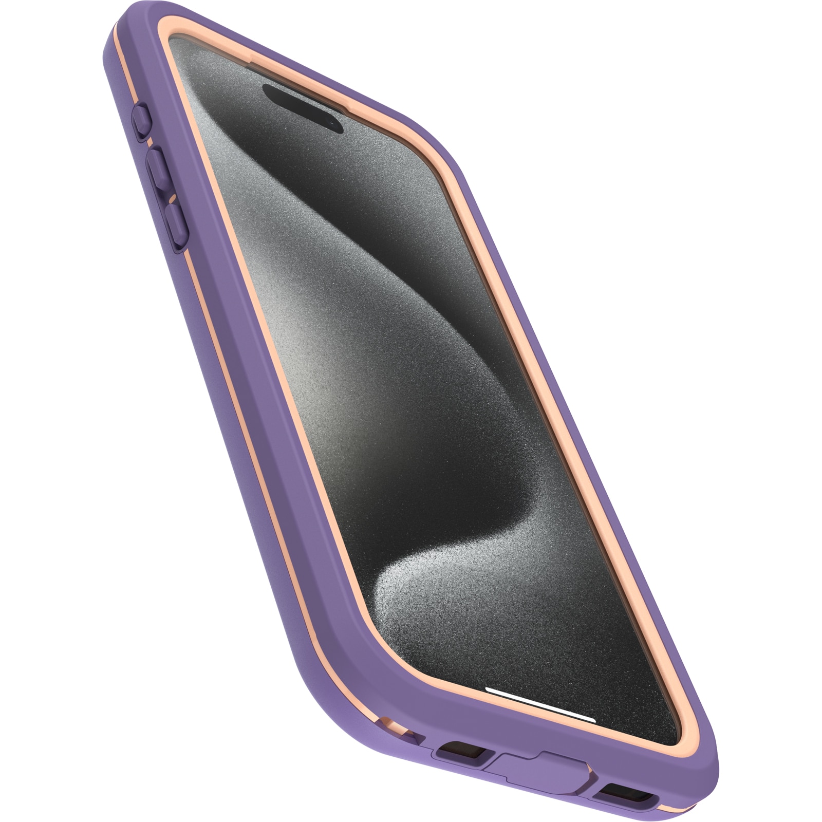 iPhone 15 Pro Max FRE Mobilskal med MagSafe och Maximalt skydd, lila