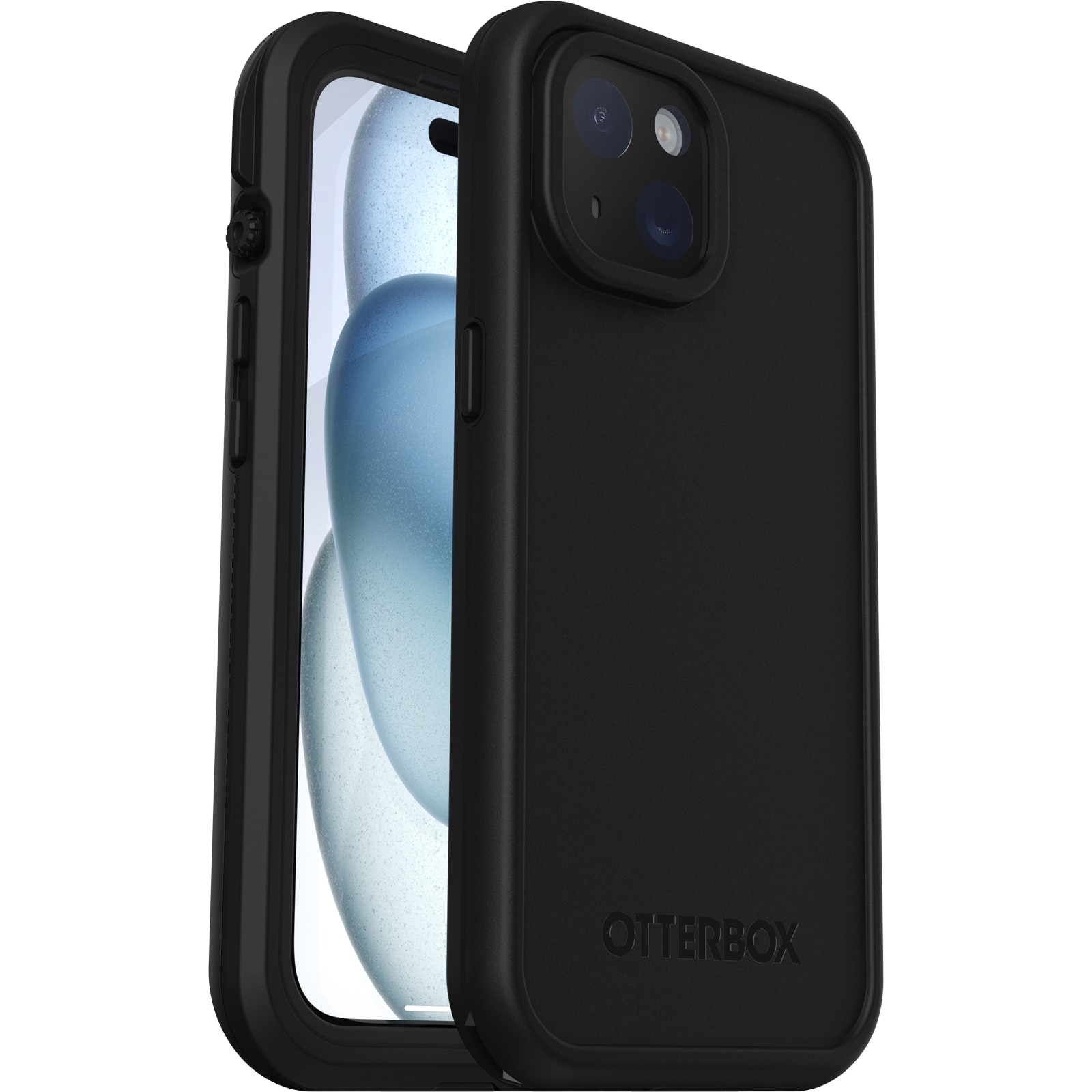 iPhone 15 FRE Mobilskal med MagSafe och Maximalt skydd, svart
