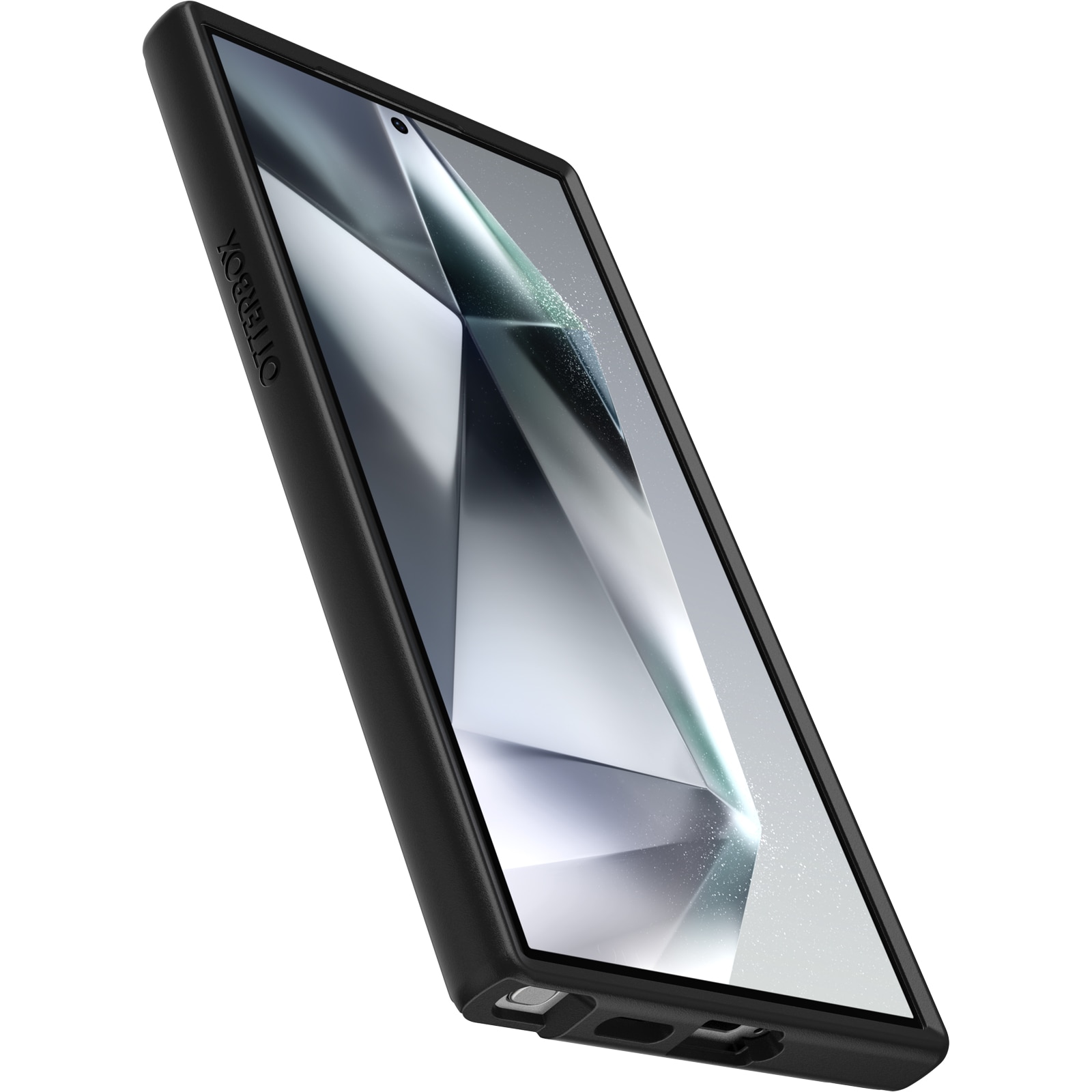 Samsung Galaxy S24 Ultra Stöttåligt skal Symmetry, svart