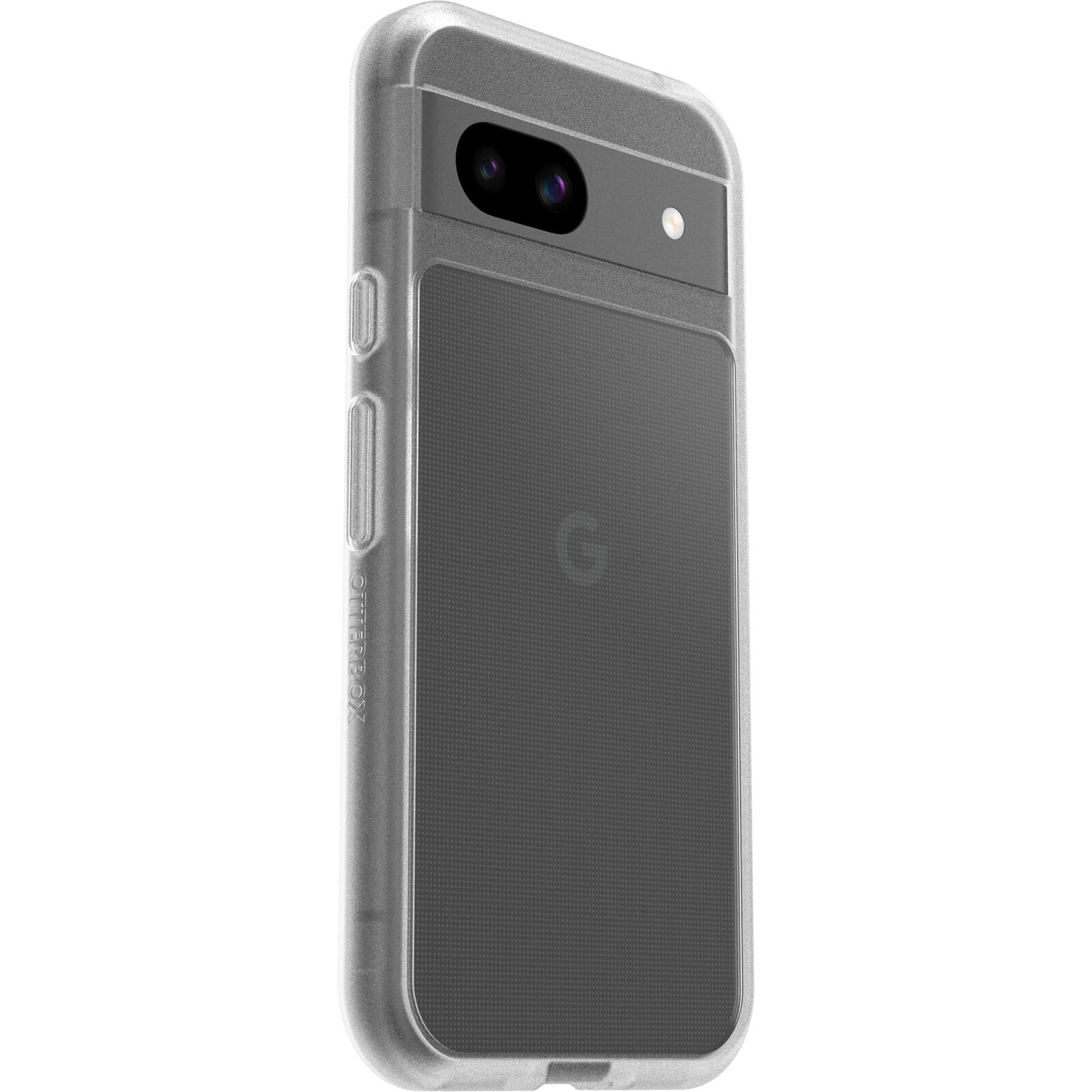 Google Pixel 8a Tunt skal React, genomskinlig