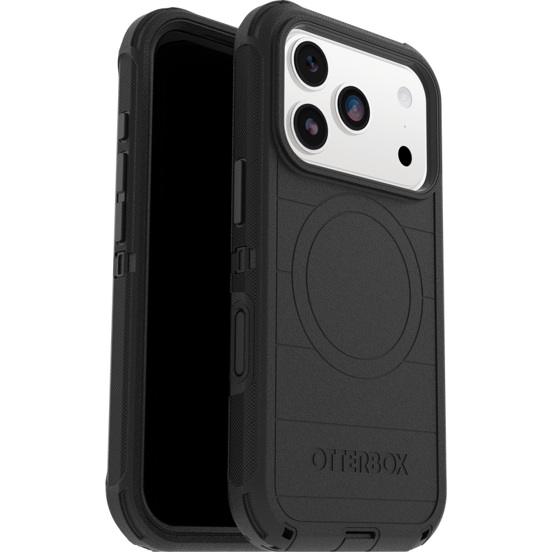iPhone 17 Pro Defender - Robust MagSafe mobilskal med hög skyddsfaktor, Svart