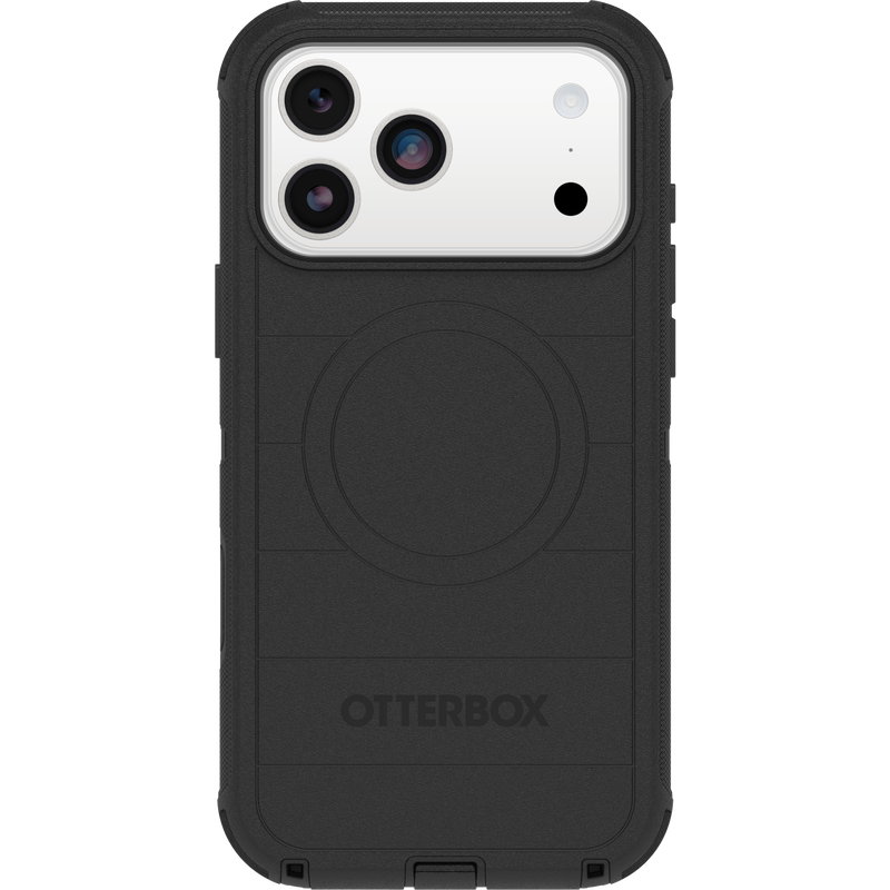 iPhone 17 Pro Max Defender - Robust MagSafe mobilskal med hög skyddsfaktor, Svart