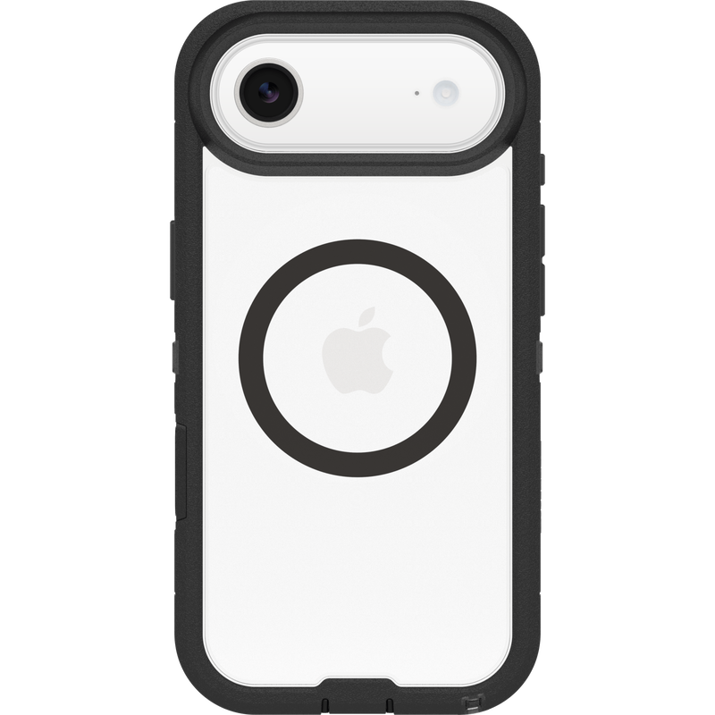 iPhone Air Defender XT Riktigt stöttåligt MagSafe-skal, Svart/transparent