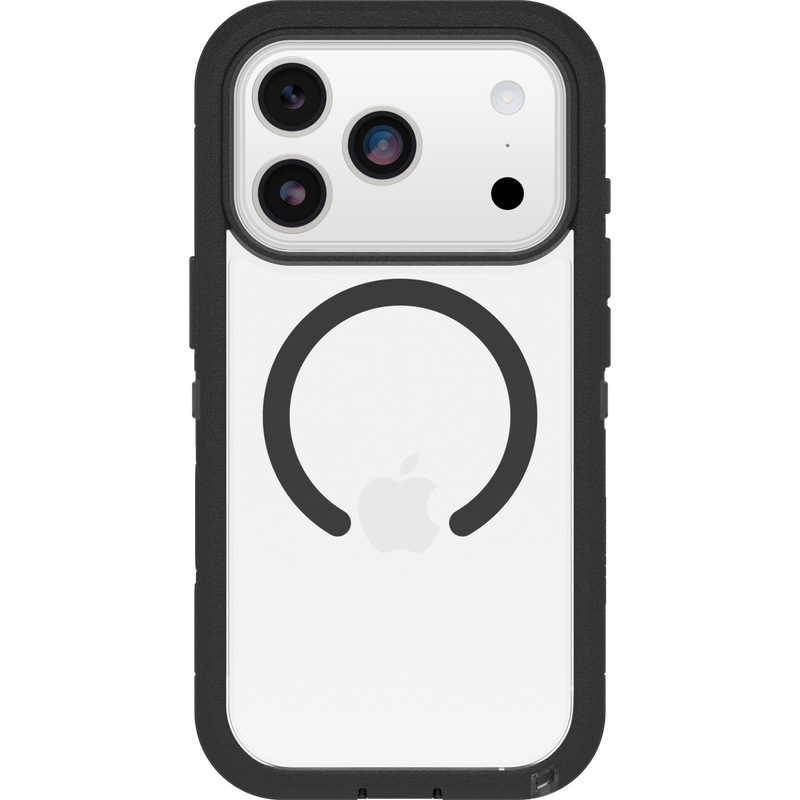 iPhone 17 Pro Defender XT Riktigt stöttåligt MagSafe-skal, Svart/transparent