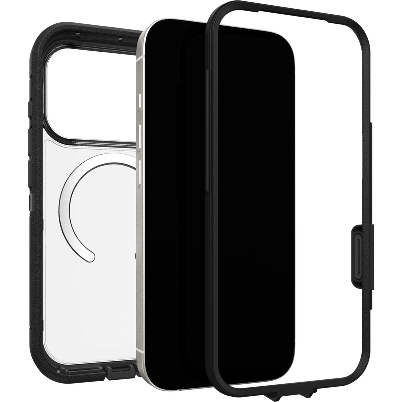 iPhone 17 Pro Defender XT Riktigt stöttåligt MagSafe-skal, Svart/transparent