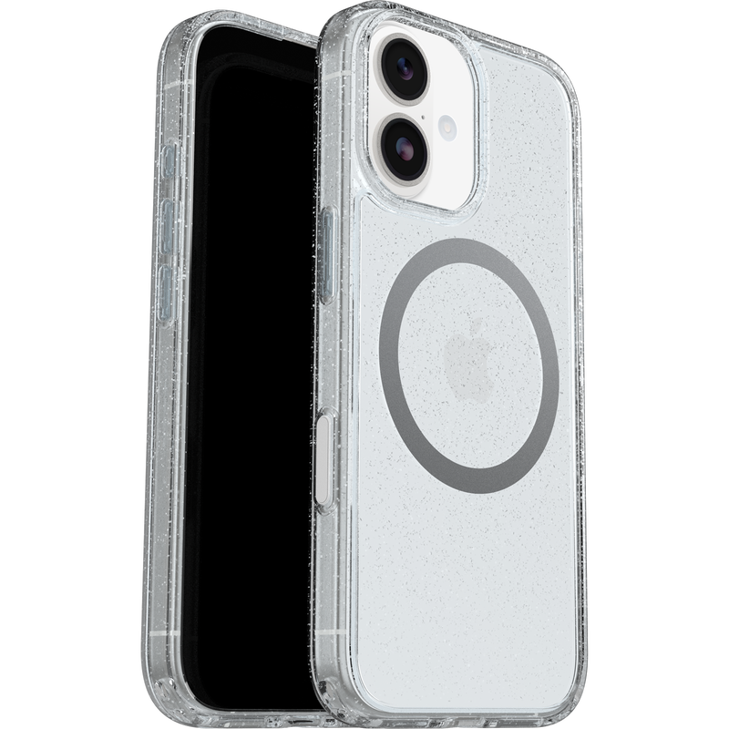 iPhone 17 Stöttåligt MagSafe-skal Symmetry Plus, Stardust Glitter