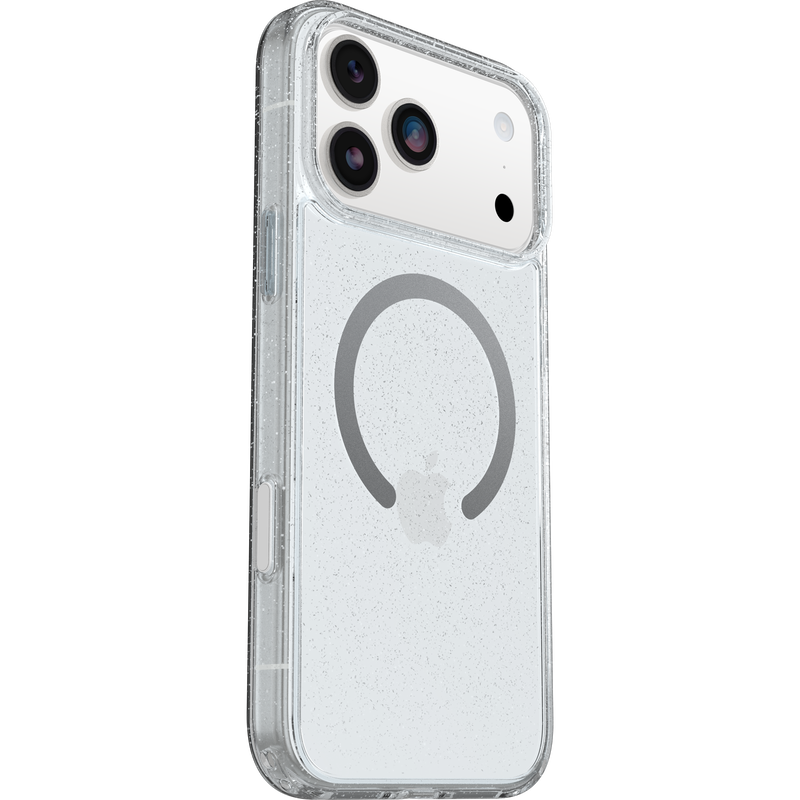 iPhone 17 Pro Max Stöttåligt MagSafe-skal Symmetry Plus, Stardust Glitter