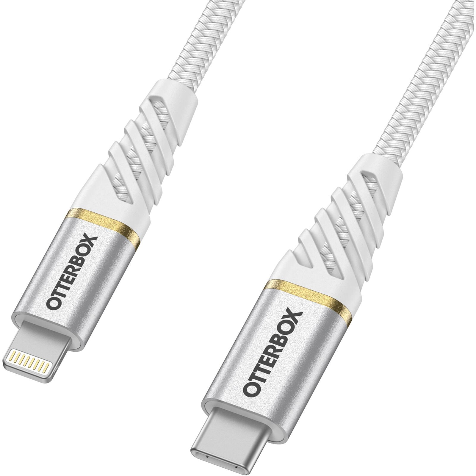 USB-C till Lightning Premium Fast Charge kabel 2m, White