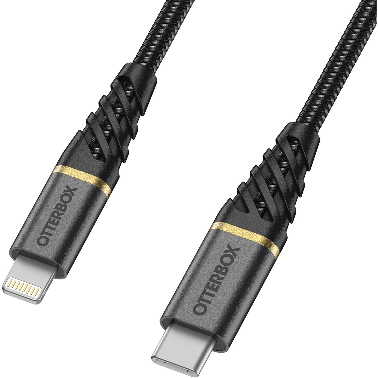 USB-C till Lightning Premium Fast Charge kabel 2m, Black