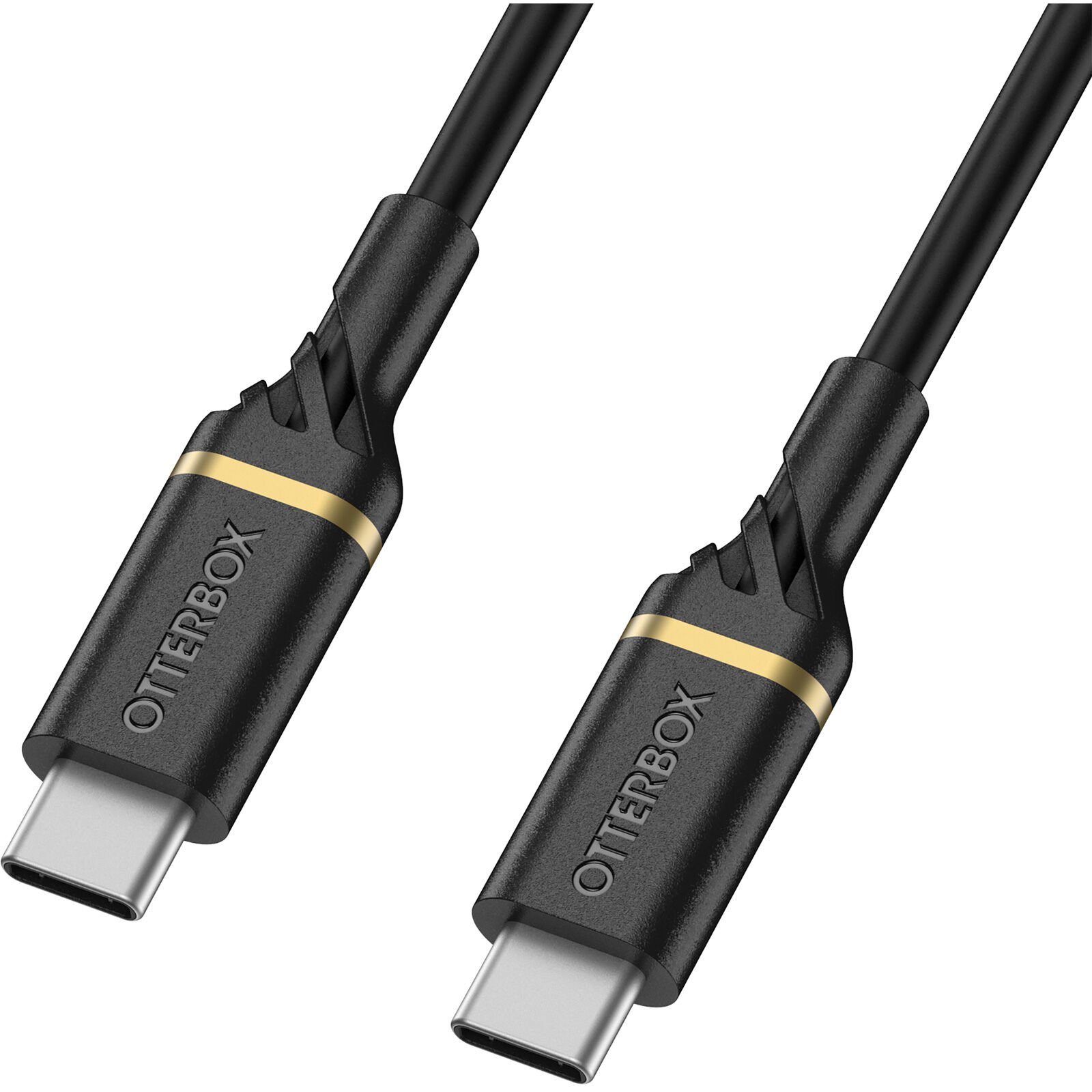 USB-C till USB-C Fast Charge kabel 2m, Black