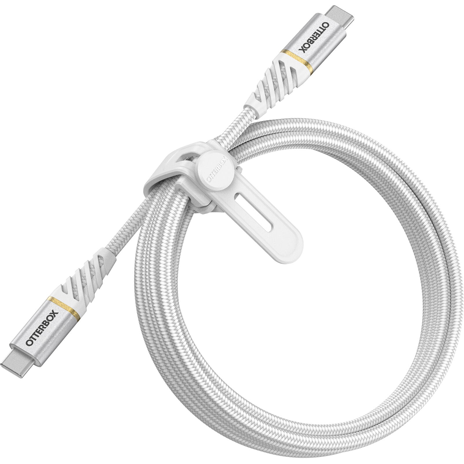 USB-C till USB-C Premium Fast Charge kabel 1m, White