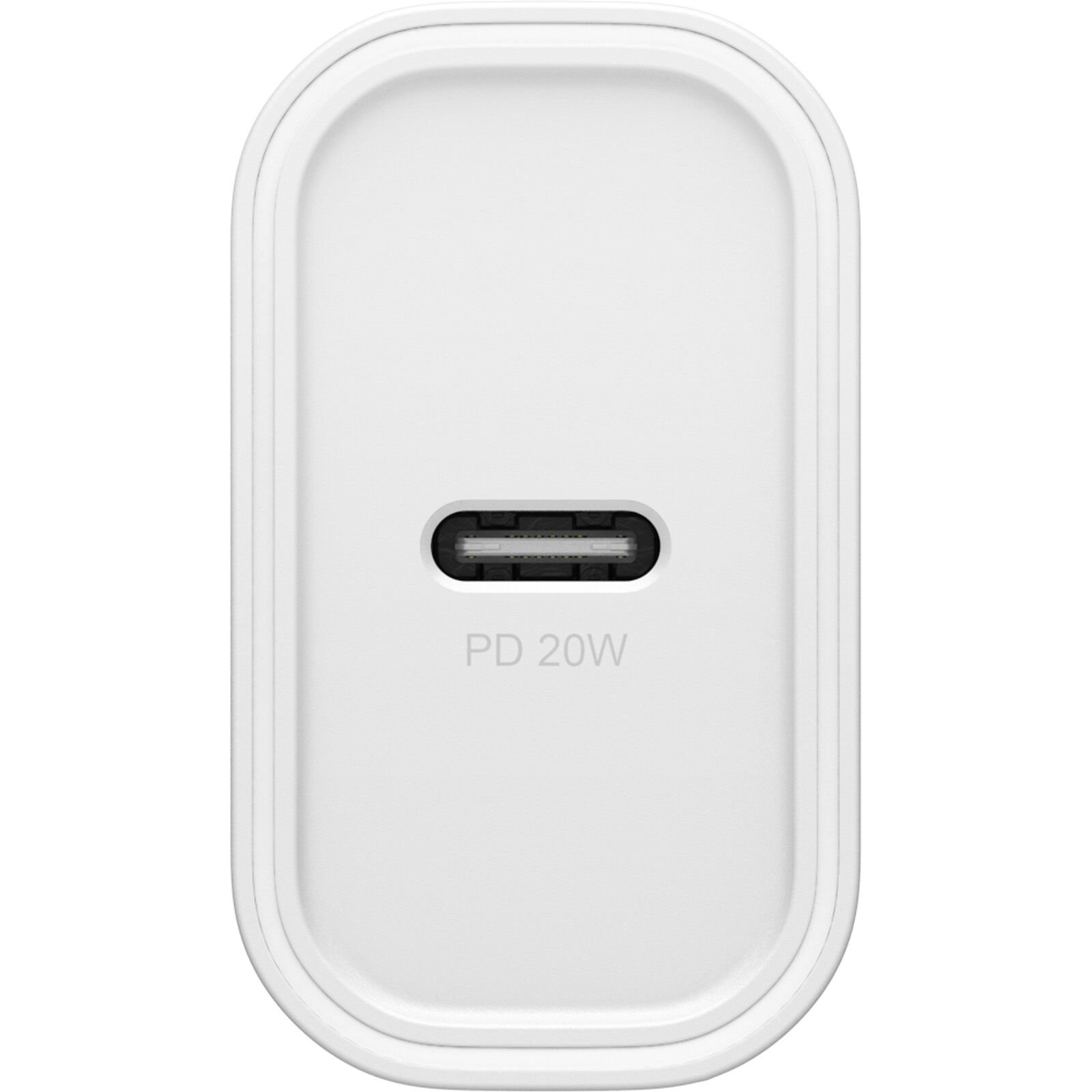 Väggladdare USB-C PD 20W, White