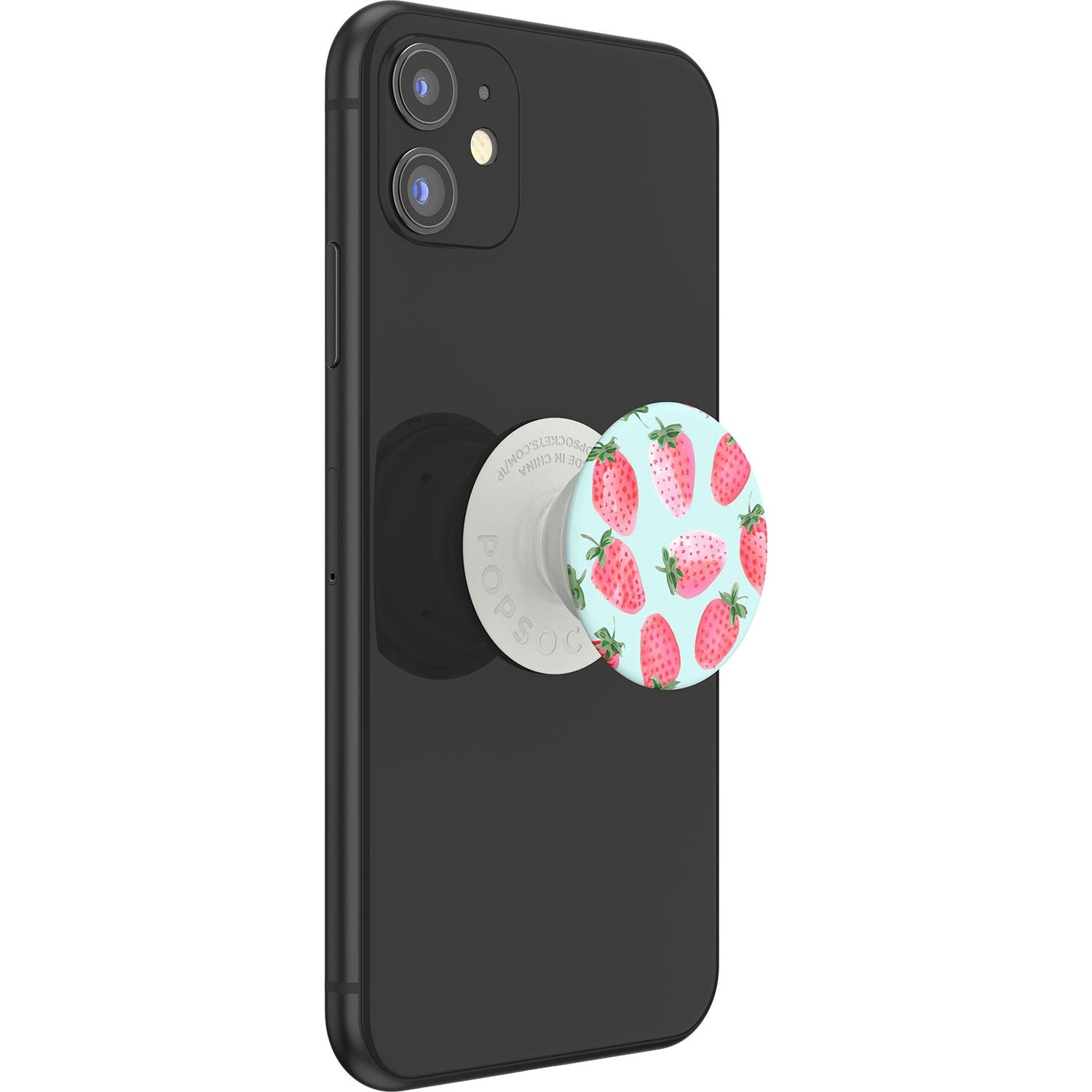 PopGrip Mobilhållare / ställ med avtagbar top, Strawberry Rain