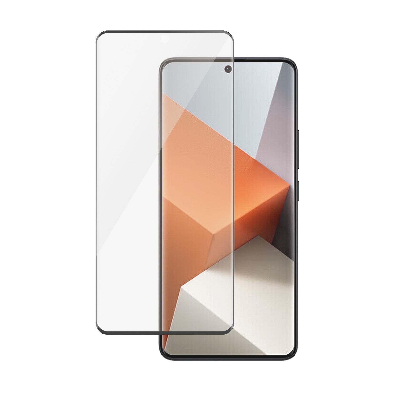 Xiaomi Redmi Note 13 Pro Plus Skärmskydd i reptåligt härdat glas - Ultra Wide Fit