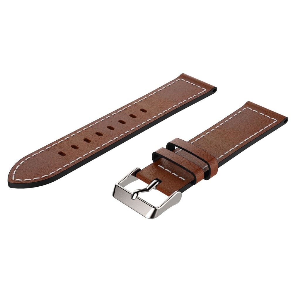 Hama Fit Watch 6910 Armband i äkta läder, cognac