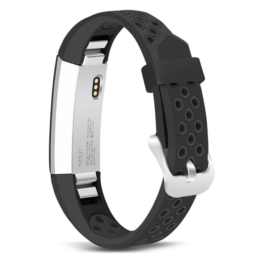 Fitbit Alta HR/Alta Armband i silikon, Svart