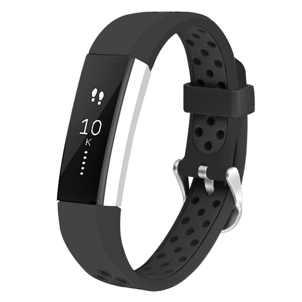 Fitbit Alta HR/Alta Armband i silikon, Svart