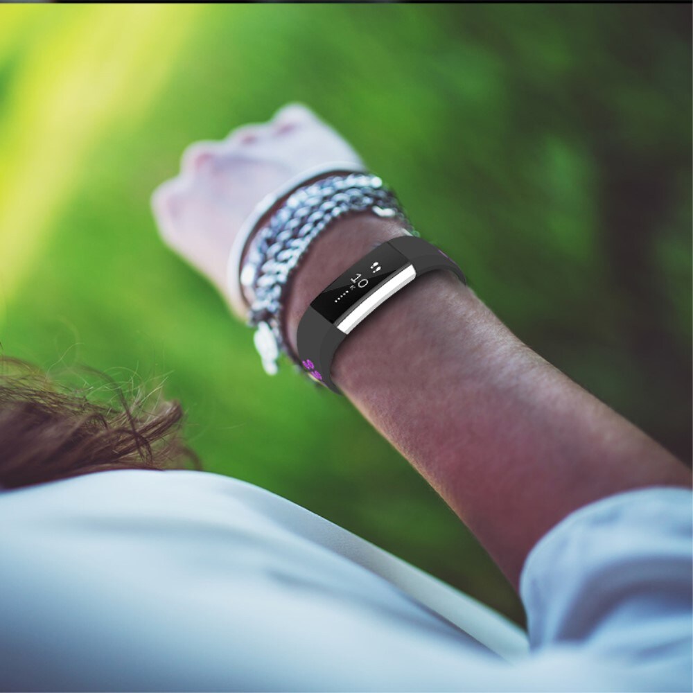Fitbit Alta HR/Alta Armband i silikon, Svart