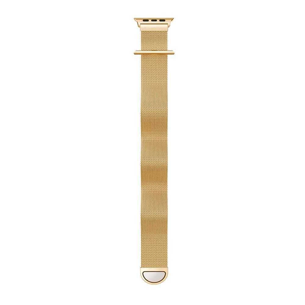 Apple Watch 41mm Series 7 Armband Milanese Loop, guld
