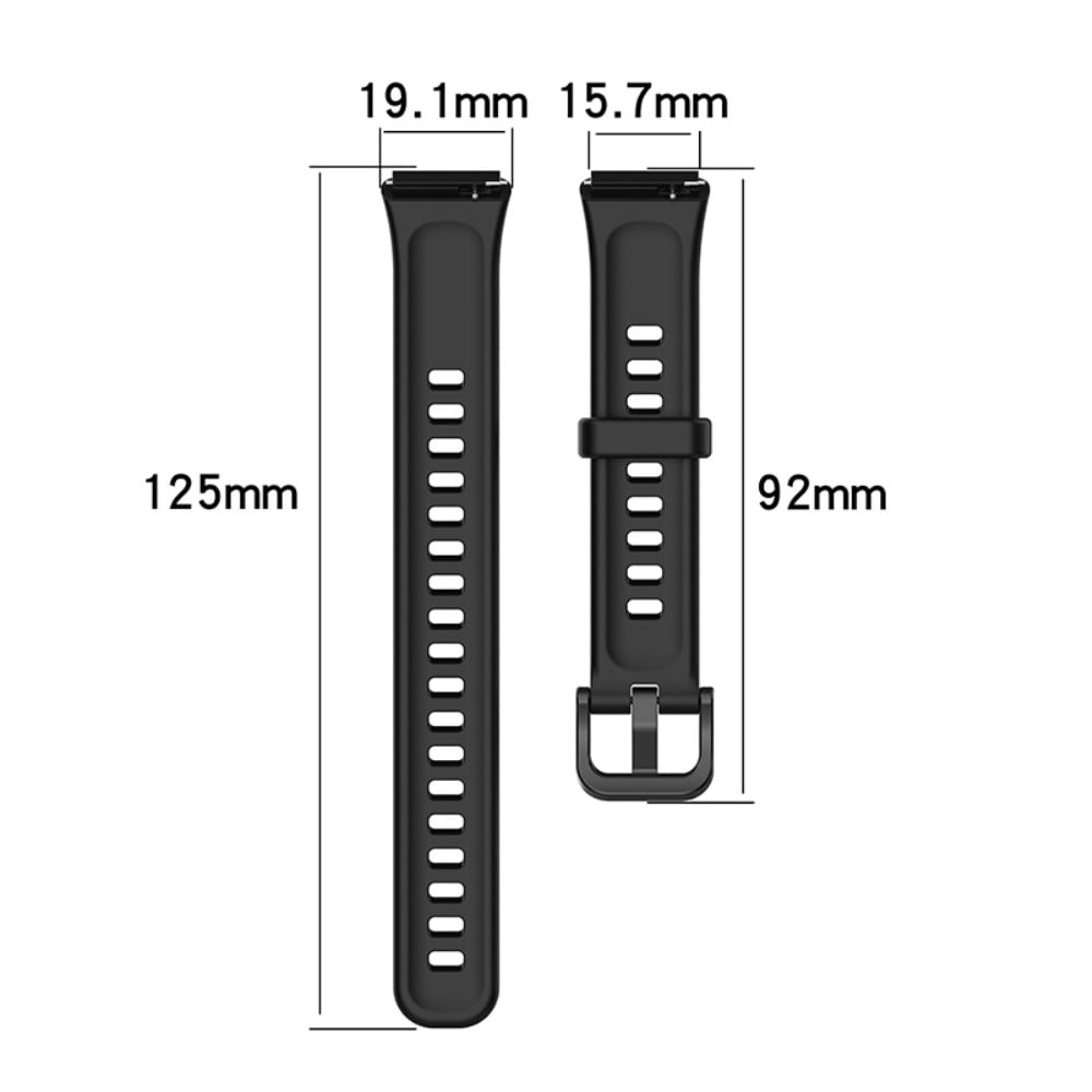 Huawei Band 7 Armband i silikon, svart