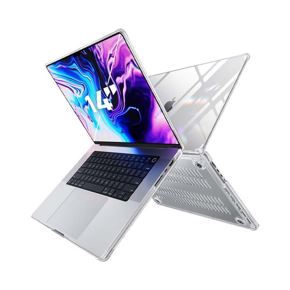MacBook Pro 14" 2021-2022 Unicorn Beetle Clear-skal, Clear