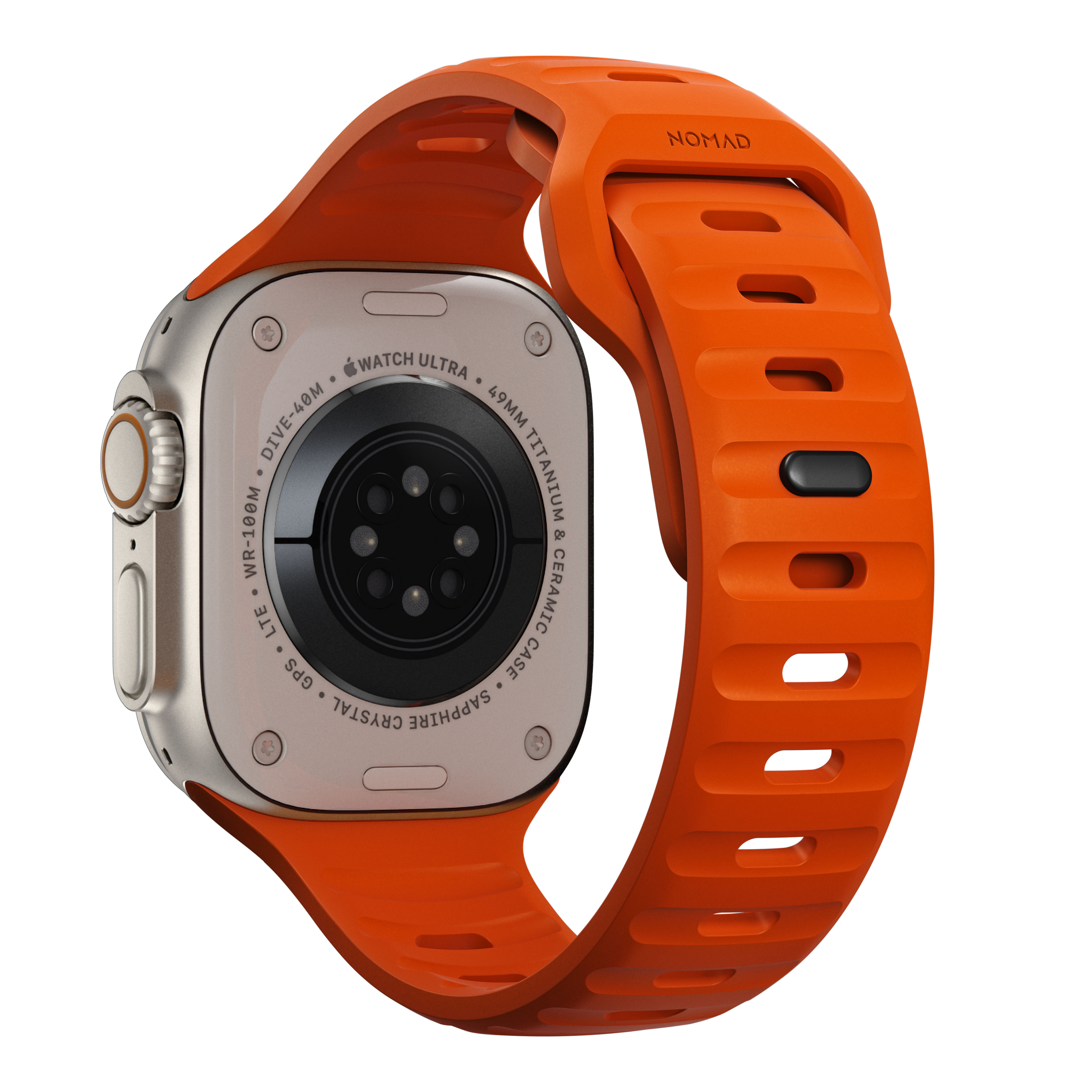 Apple Watch Series 7 45mm Armband - Sport Band Ultra Orange