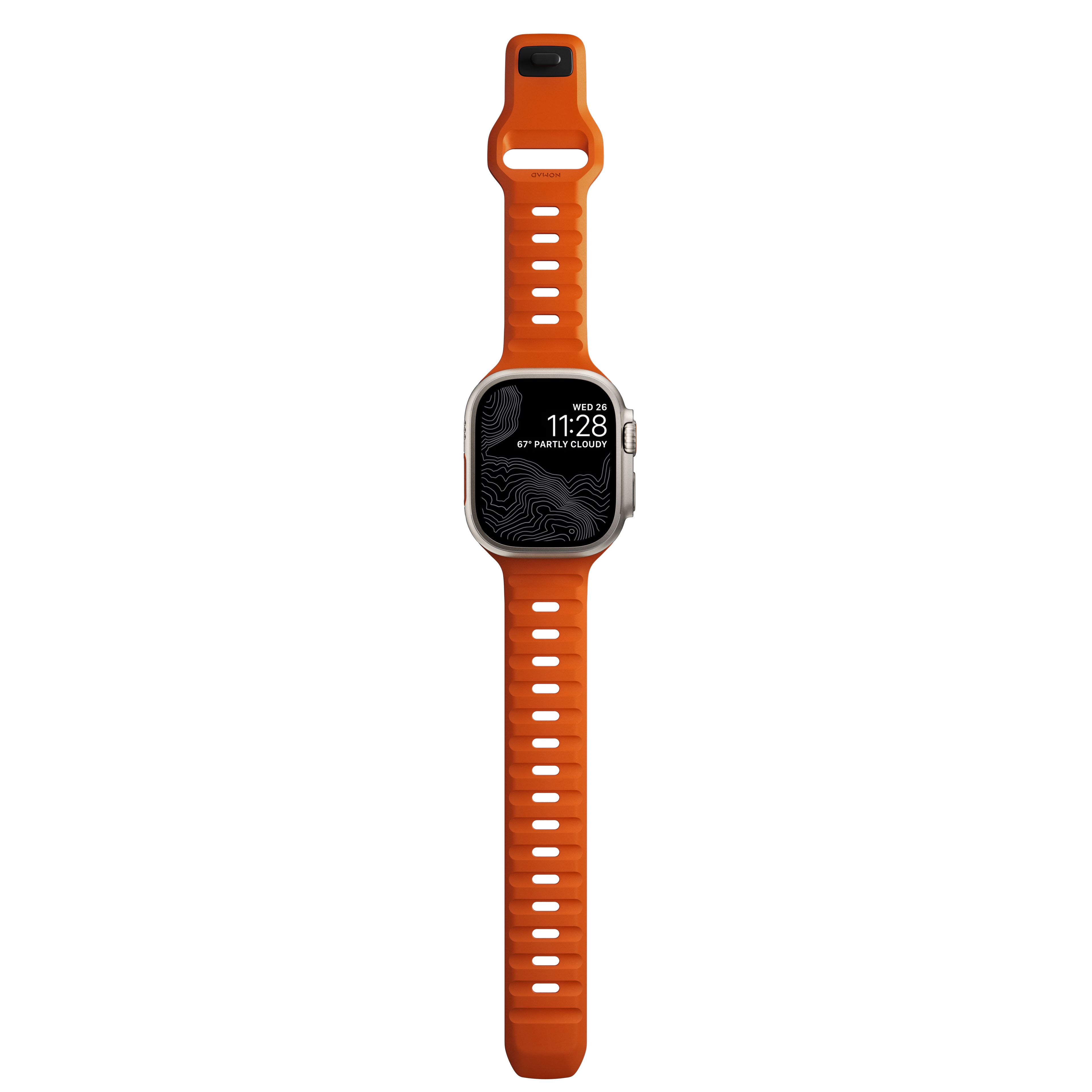 Apple Watch Series 7 45mm Armband - Sport Band Ultra Orange