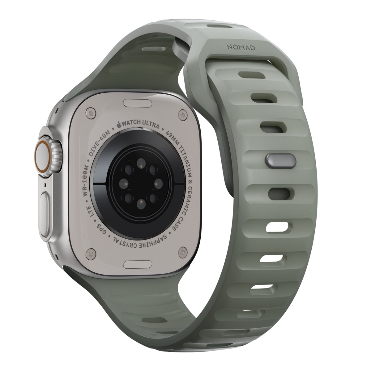 Apple Watch Series 10 46mm Armband - Sport Band Coastal Rock