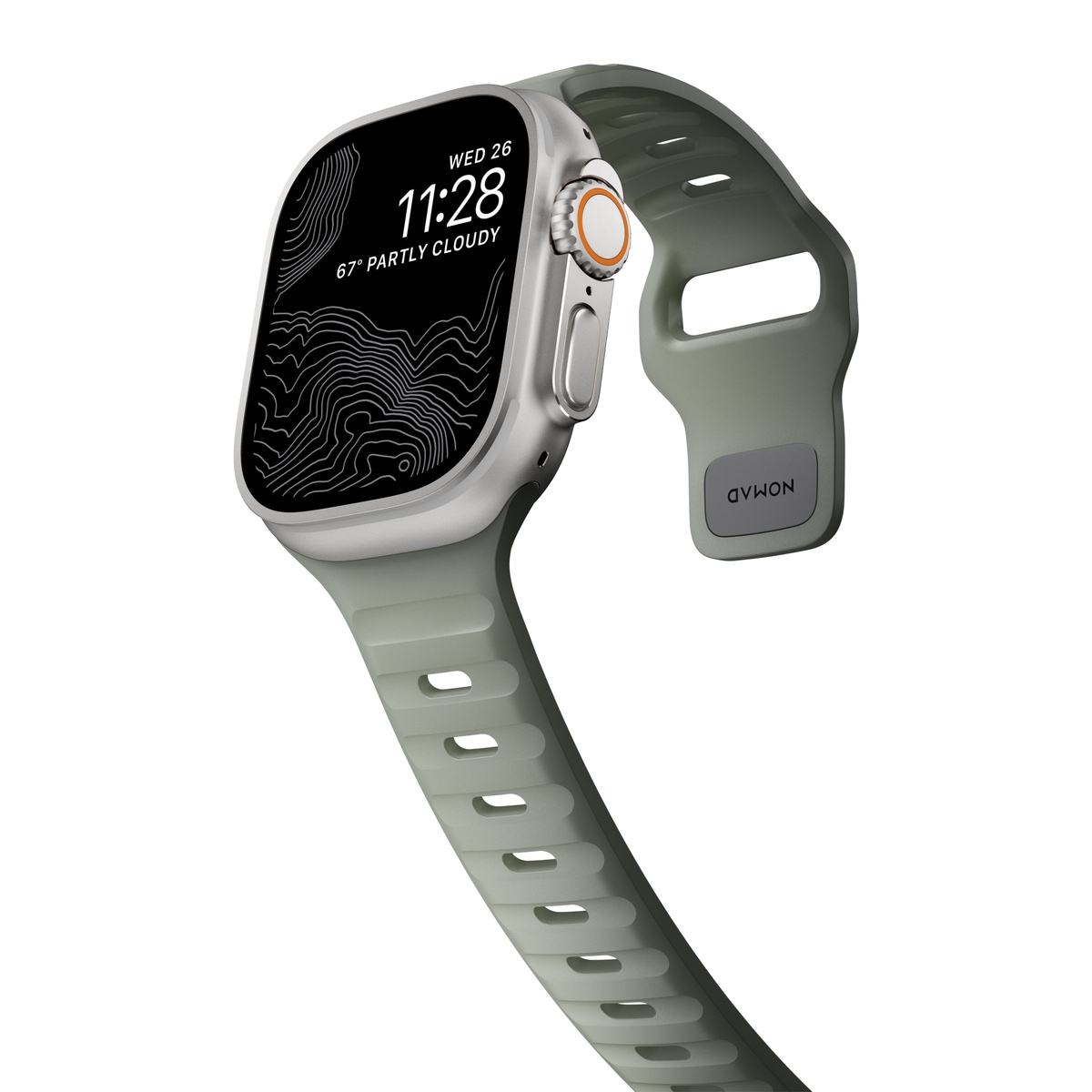 Apple Watch Series 10 46mm Armband - Sport Band Coastal Rock