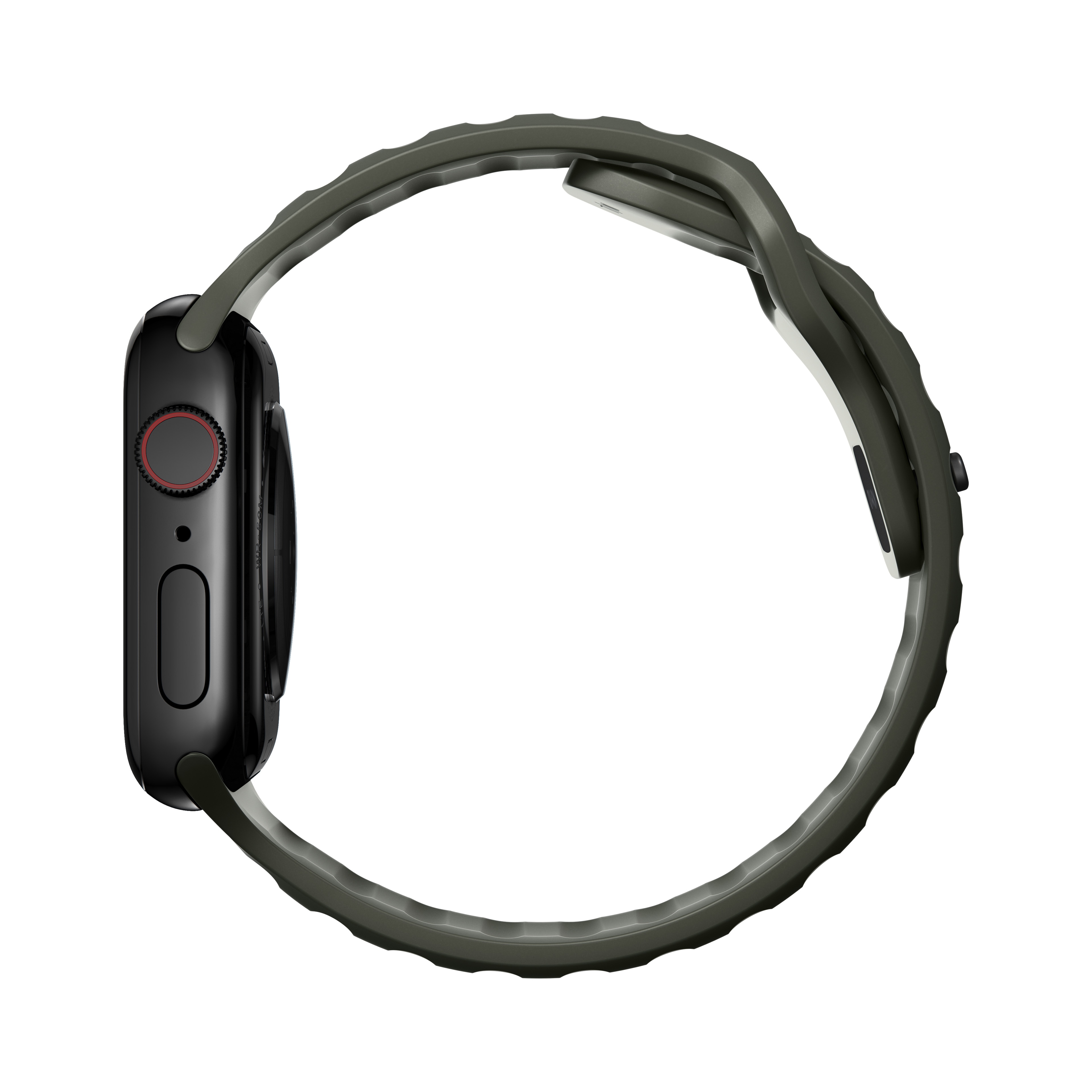Apple Watch Series 4-6 40mm Armband - Sport Band Ash Green