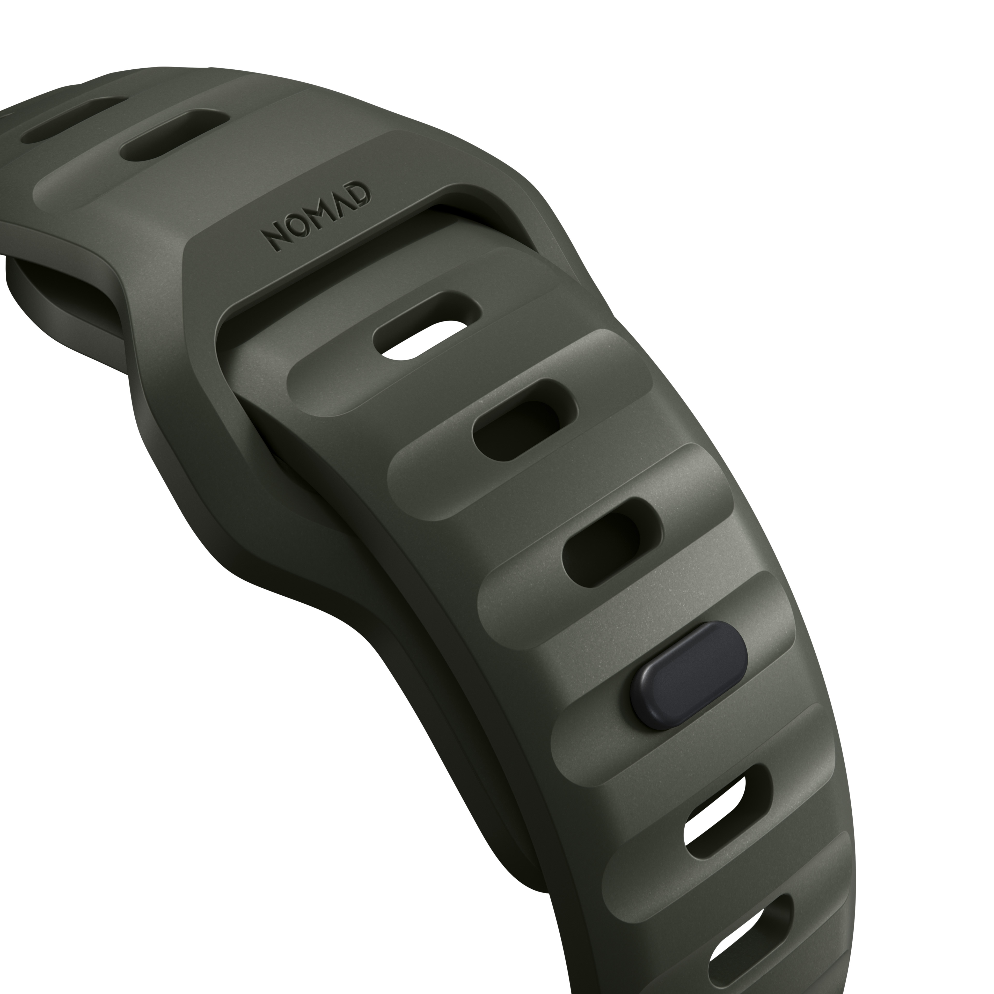 Apple Watch Series 4-6 40mm Armband - Sport Band Ash Green