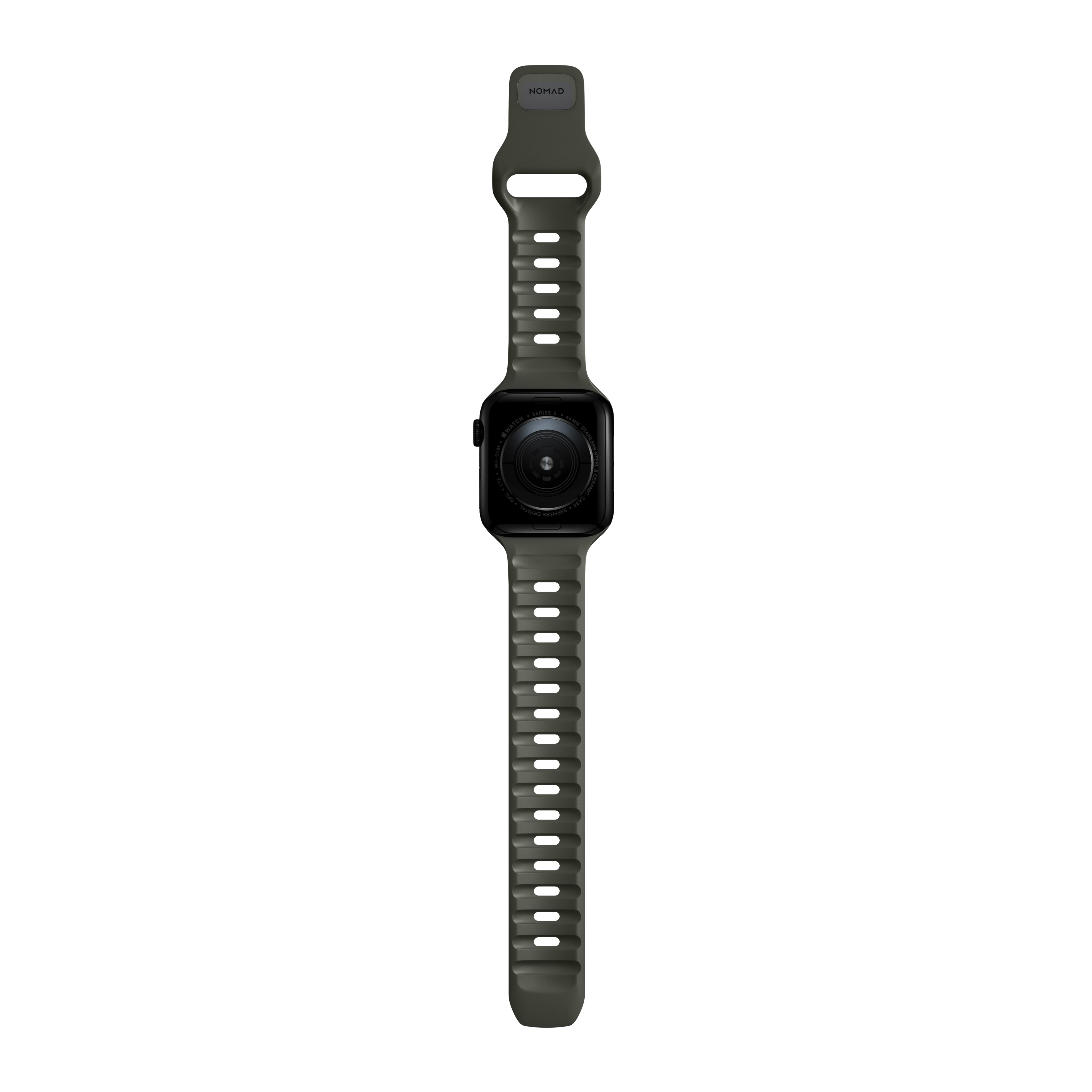 Apple Watch Series 4-6 40mm Armband - Sport Band Ash Green