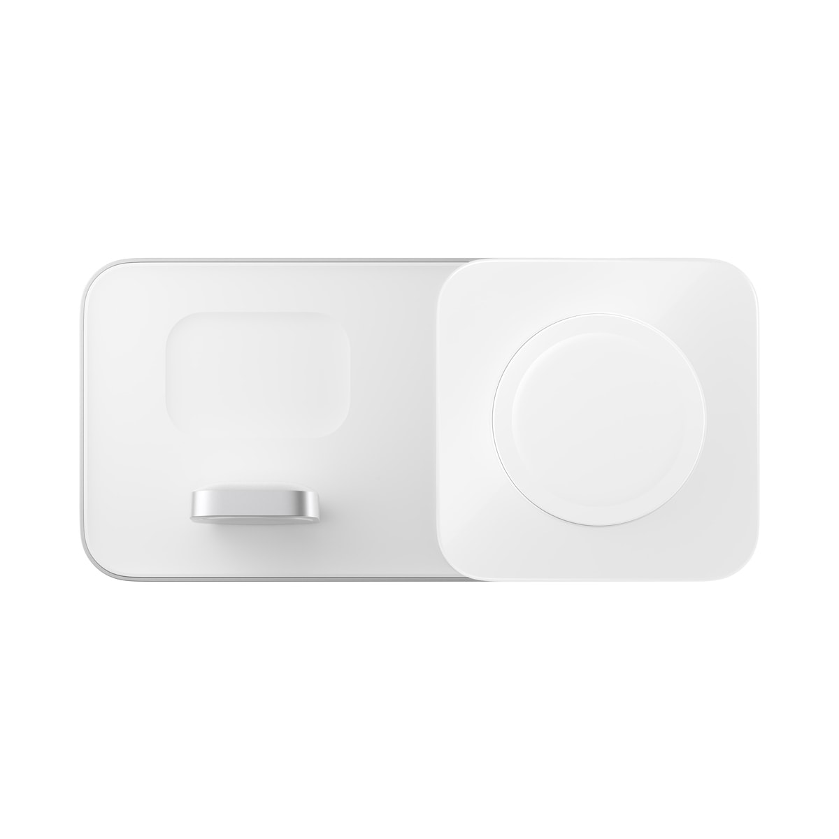 Base One Max 3-in-1 MagSafe Laddningstation, silver
