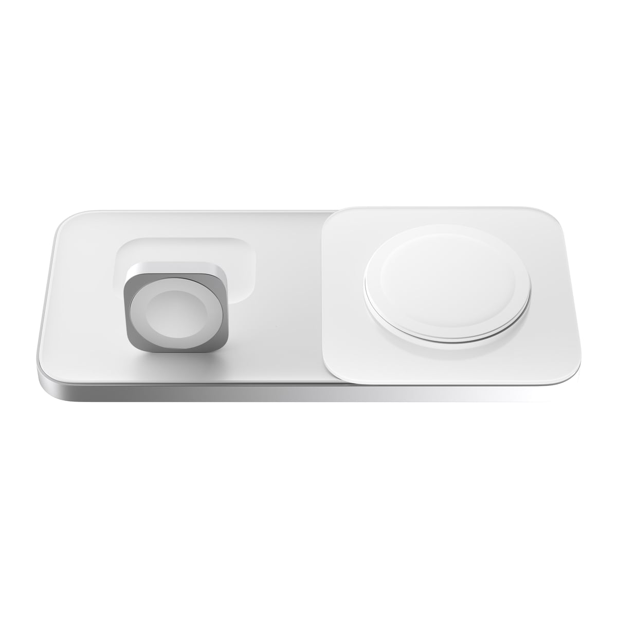 Base One Max 3-in-1 MagSafe Laddningstation, silver
