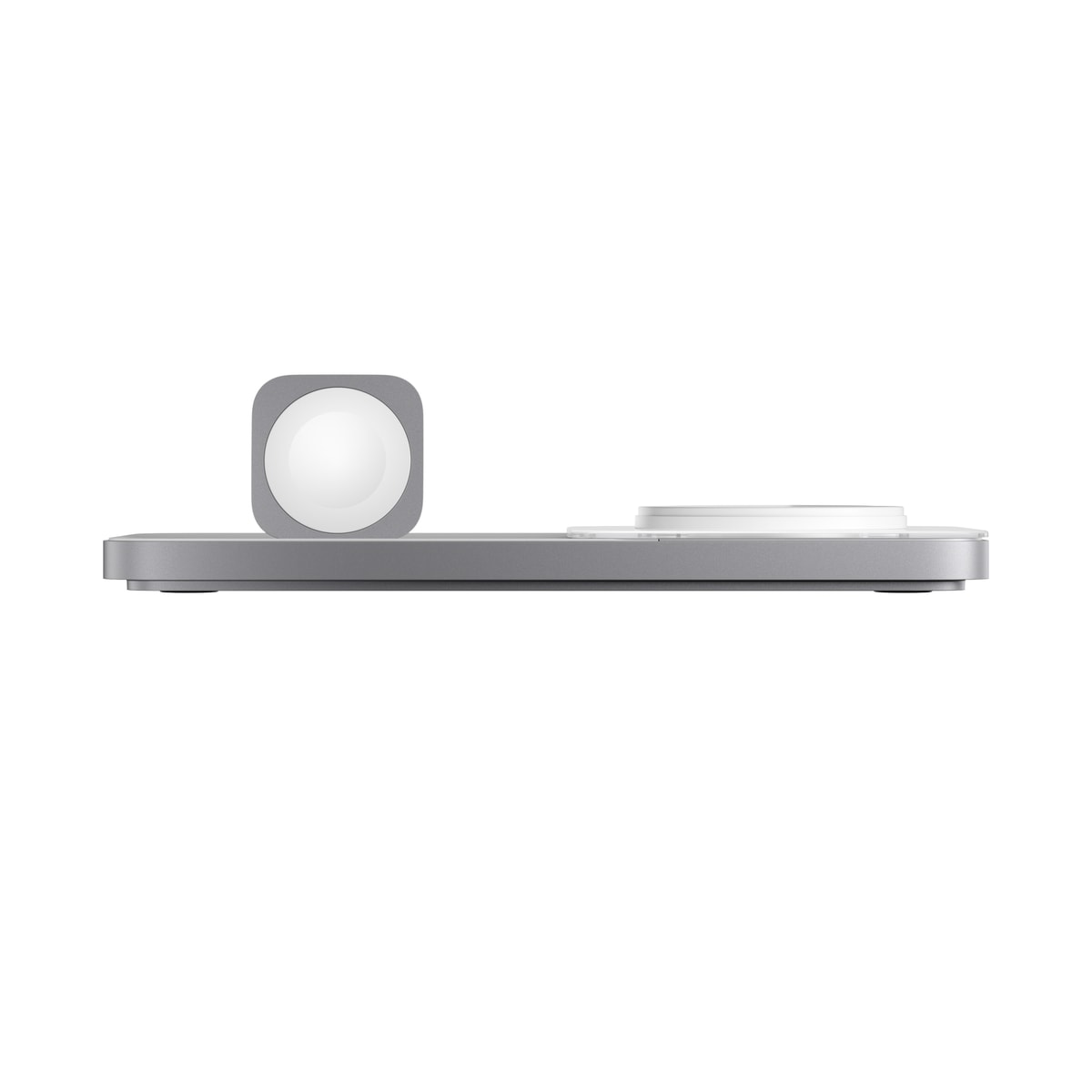 Base One Max 3-in-1 MagSafe Laddningstation, silver