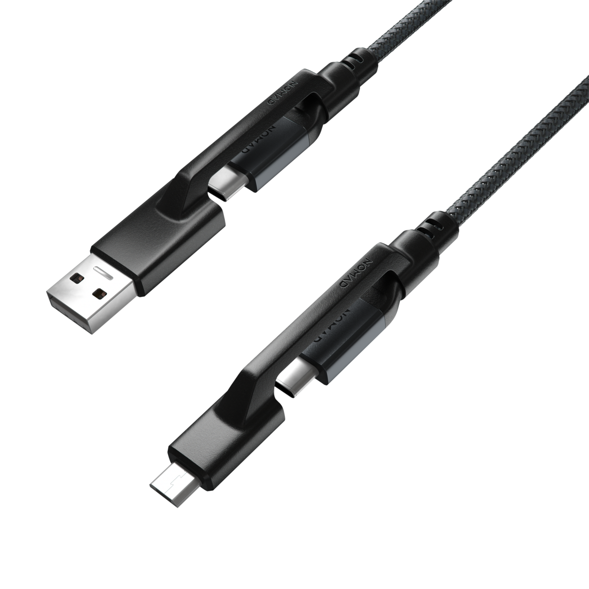 Kabel Kevlar Universal USB-C 1.5m, Black