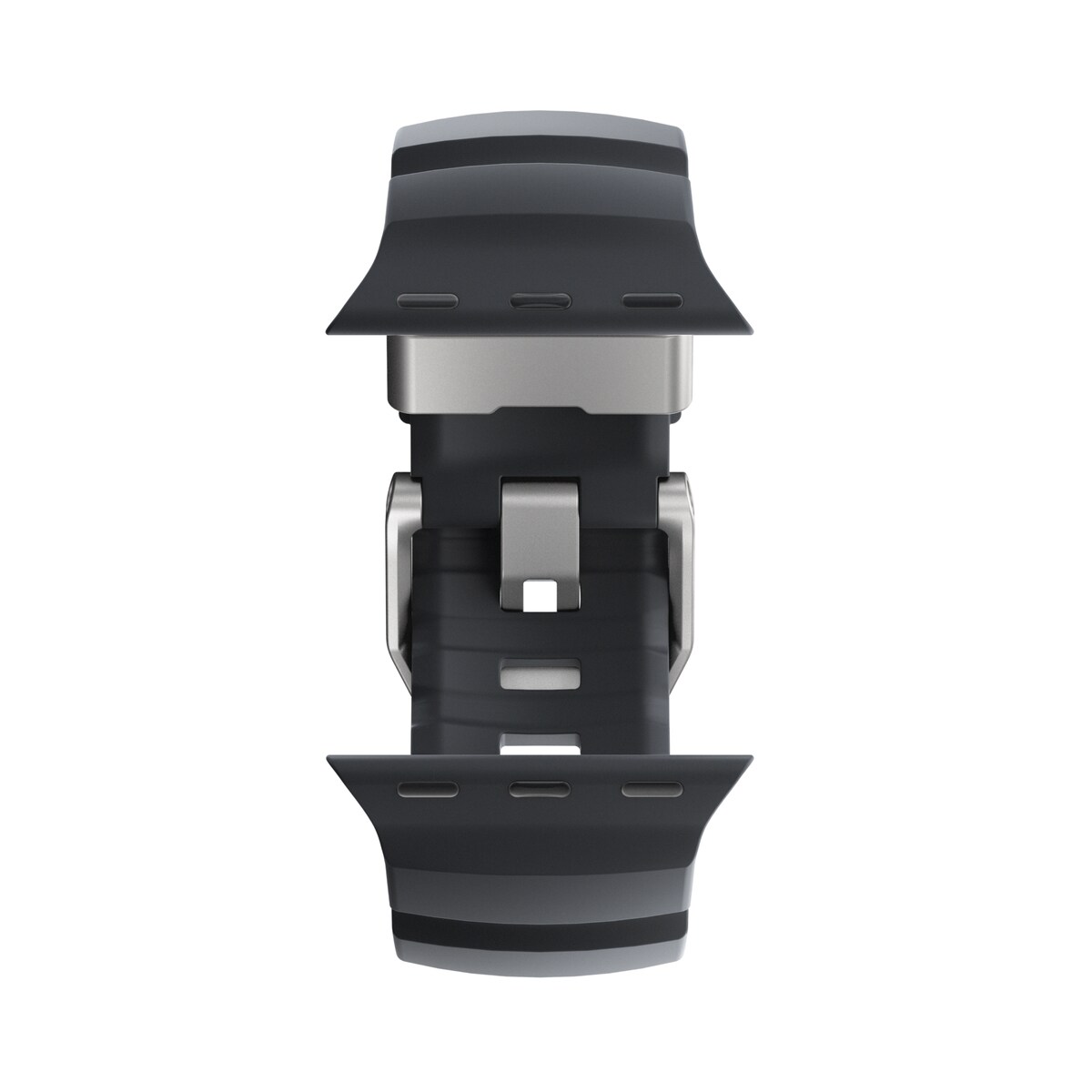 Apple Watch Series 4-6 44mm Armband Rocky Point (Natural Hardware) Storm
