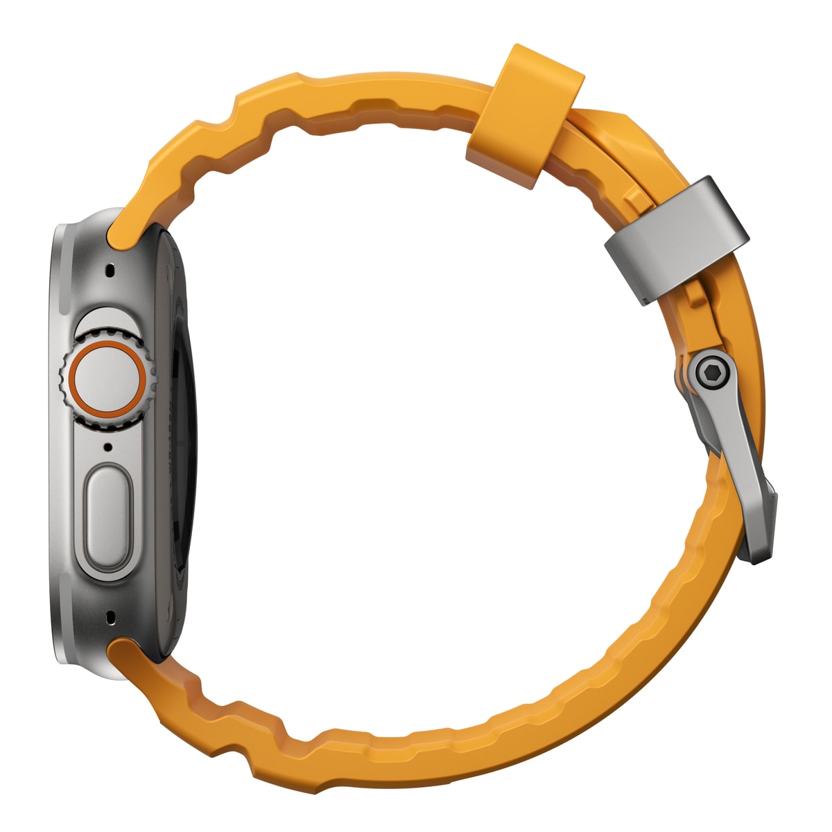 Apple Watch Series 4-6 44mm Armband Rocky Point (Natural Hardware) Sol
