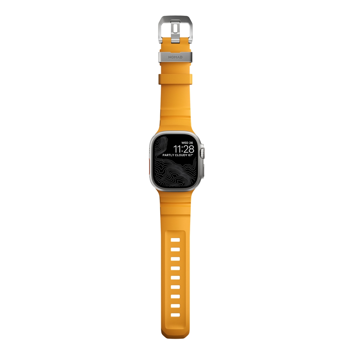 Apple Watch Series 4-6 44mm Armband Rocky Point (Natural Hardware) Sol